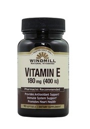 WHP, VITAMIN E 180 MG 400 IU 90 TABS 90 SERV